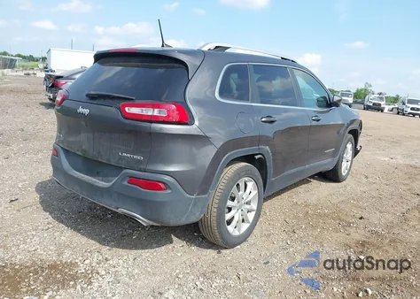 2017 Jeep Cherokee Limited 4X4 из США, поврежденный, VIN 1C4PJMDS5HW568185